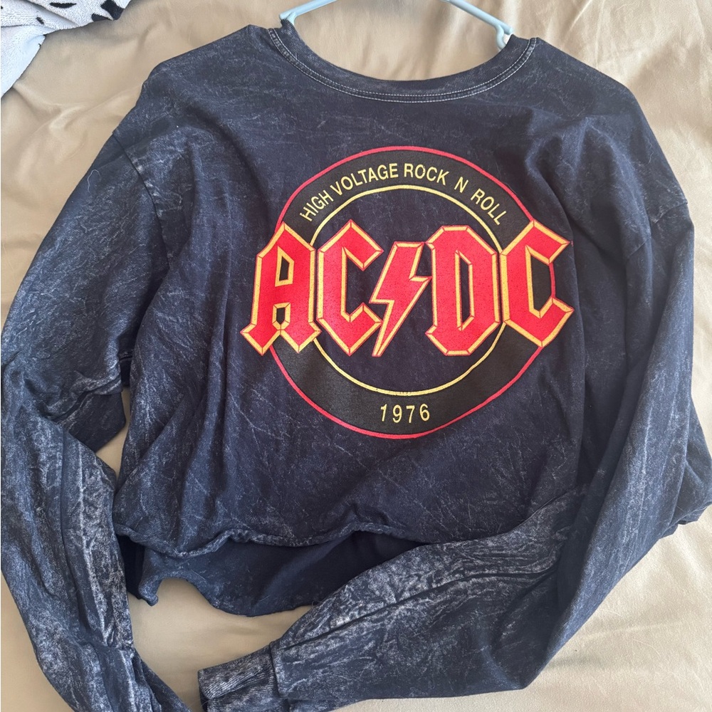 AC/DC Black Cotton Shirt
